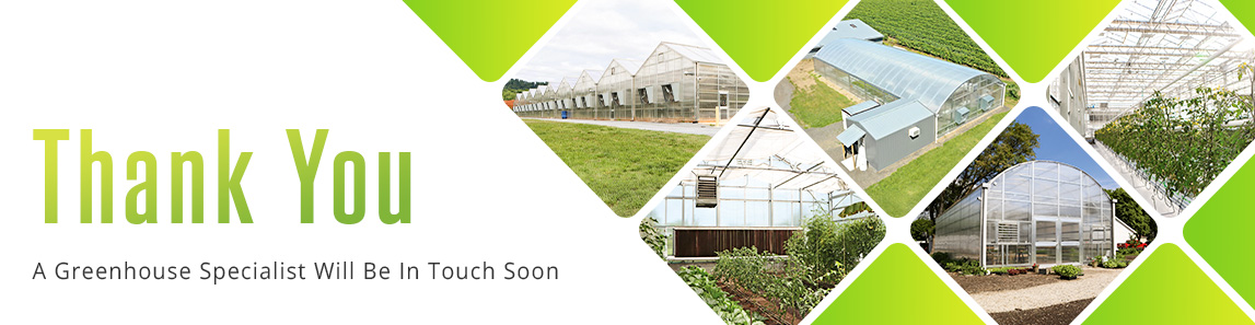 thank you graphic with growspan greenhouses, equipment and hydrocycle systems